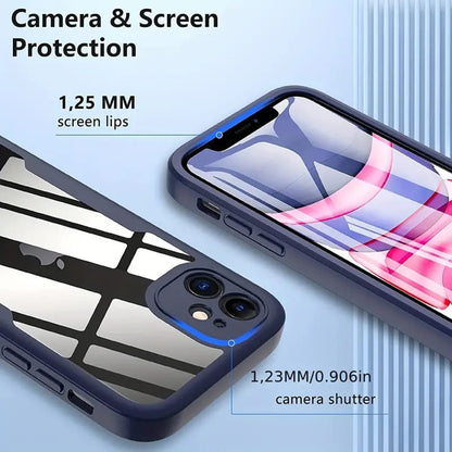 MagSafe Case for Apple iPhone 14 Pro, Techsuit, ColorVerse 360, Blue
