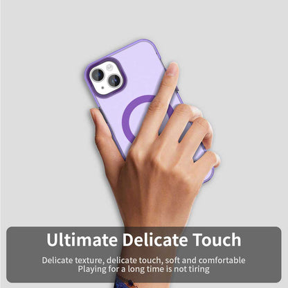 MagSafe Case for Apple iPhone 14, Techsuit, CandyCase, Purple