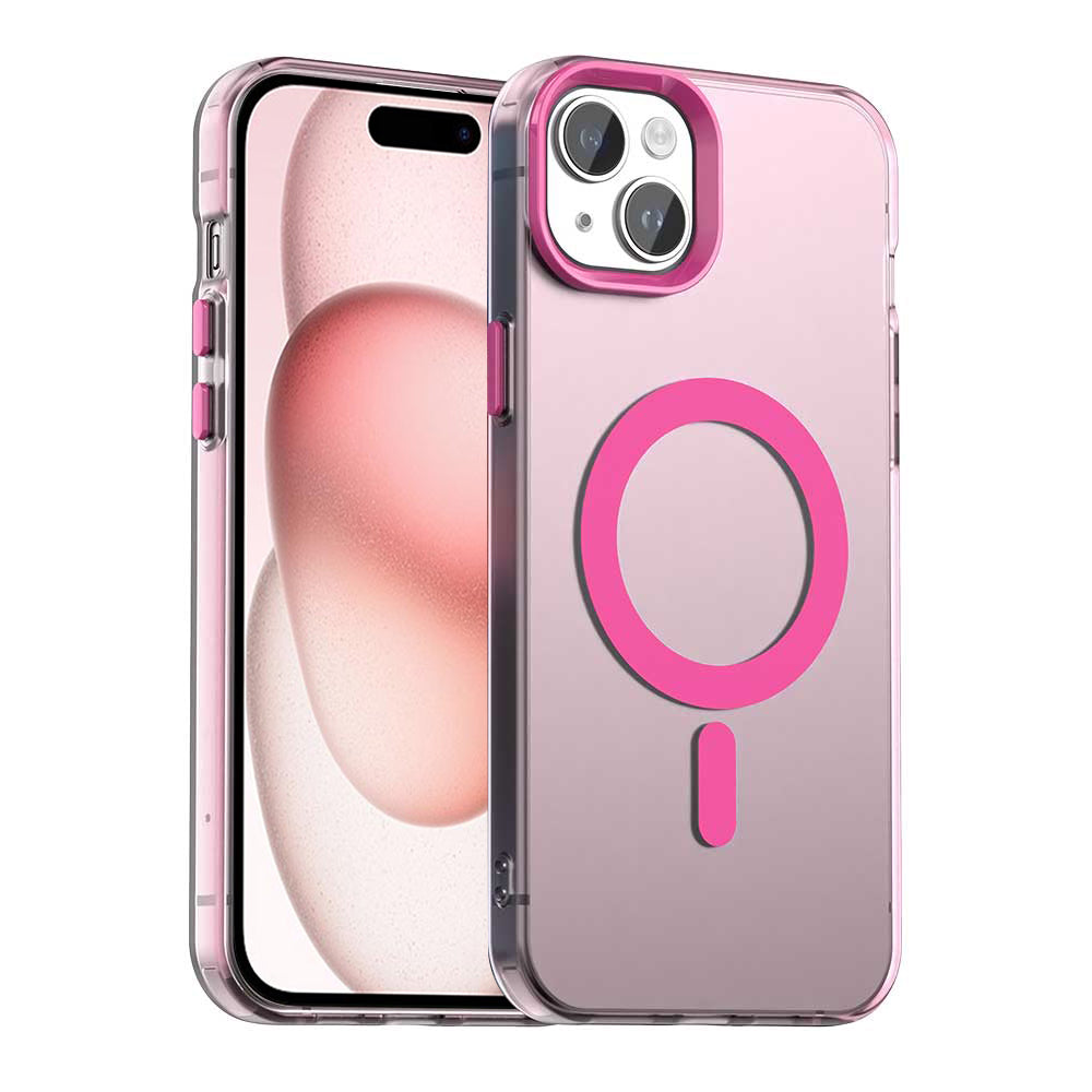MagSafe Case for Apple iPhone 15 Plus, Techsuit, CandyCase, Pink