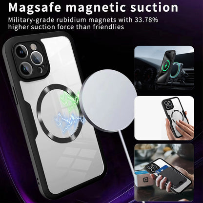 MagSafe Case for Apple iPhone 15 Pro Max, Techsuit, ColorVerse 360, Blue