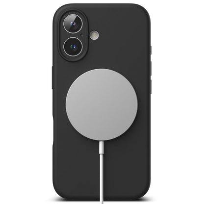 MagSafe Case for Apple iPhone 15 Pro Max, Techsuit, SoftFlex, Dark Pink