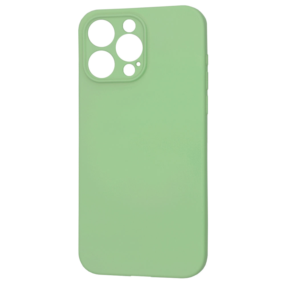 MagSafe Case for Apple iPhone 15 Pro Max, Techsuit, SoftFlex, Light Green