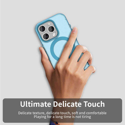MagSafe Case for Apple iPhone 15 Pro, Techsuit, CandyCase, Blue