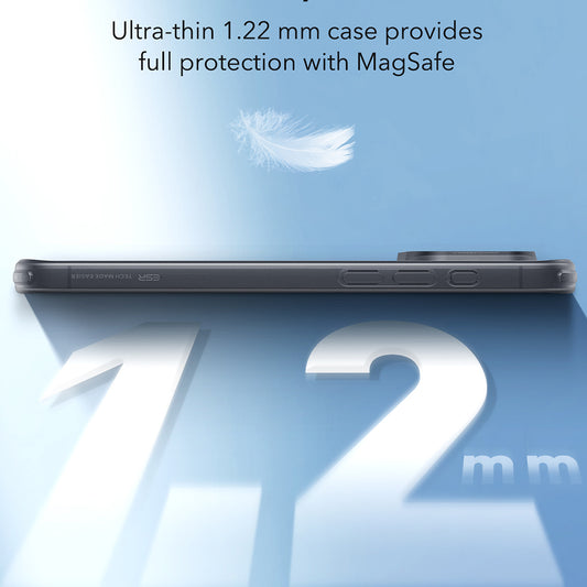 MagSafe Case for Apple iPhone 16 Plus, ESR, Zero, Satin Black