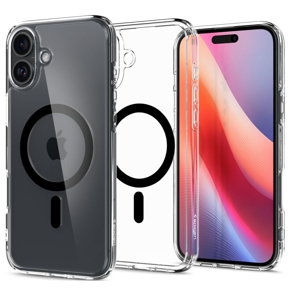 MagSafe Case for Apple iPhone 16 Plus, Spigen, Ultra Hybrid, Black