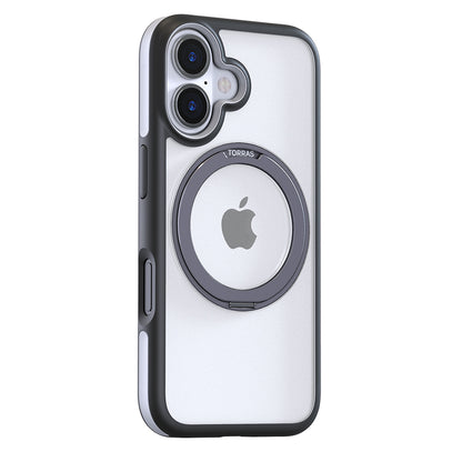 MagSafe Case for Apple iPhone 16 Plus, Torras, Ostand R Fusion, Black