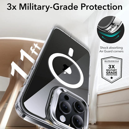 MagSafe Case for Apple iPhone 16 Pro, ESR, Classic Hybrid Kickstand, Satin Black