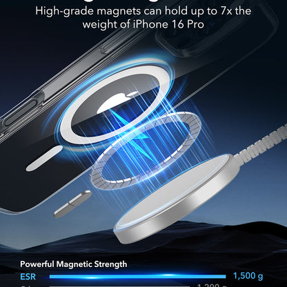 MagSafe Case for Apple iPhone 16 Pro, ESR, Classic Hybrid, Transparent