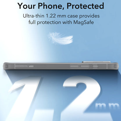 MagSafe Case for Apple iPhone 16 Pro, ESR, Zero, Satin Gray