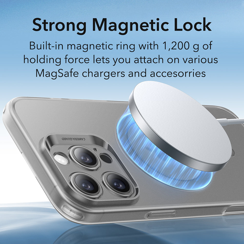 MagSafe Case for Apple iPhone 16 Pro Max, ESR, Zero, Satin Gray