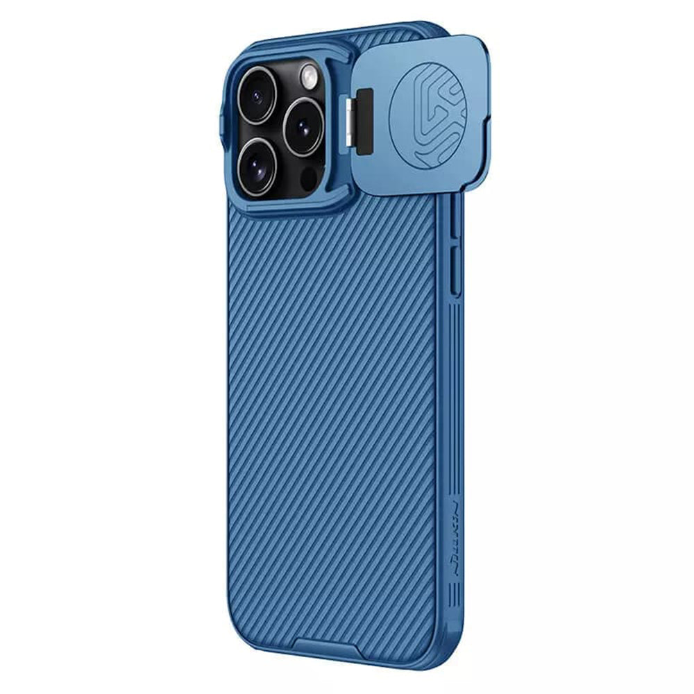 MagSafe Case for Apple iPhone 16 Pro Max, Nillkin, CamShield Prop, Blue