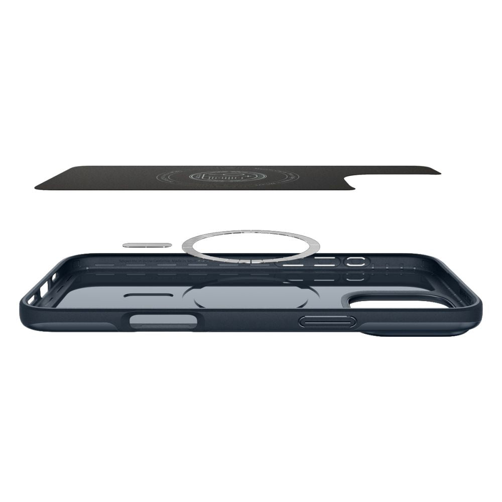 MagSafe Case for Apple iPhone 16 Pro Max, Spigen, Thin Fit, Blue