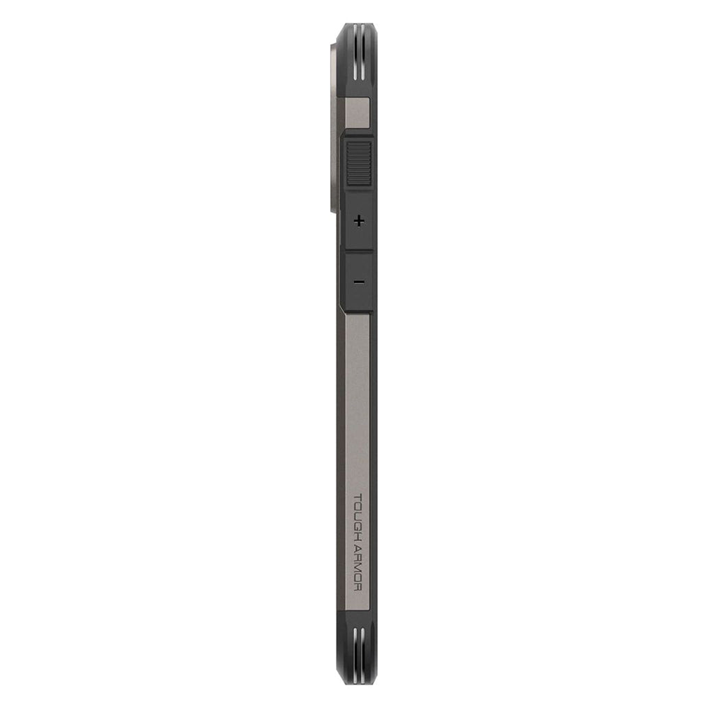 MagSafe Case for Apple iPhone 16 Pro Max, Spigen, Tough Armor, Gray ACS08012