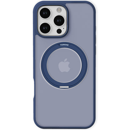 MagSafe Case for Apple iPhone 16 Pro Max, Torras, Ostand Pro, Navy Blue