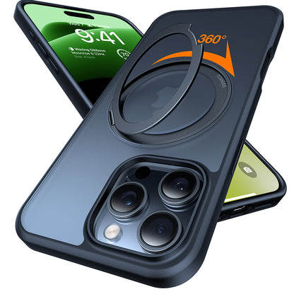 MagSafe Case for Apple iPhone 16 Pro Max, Torras, Ostand Pro, Black