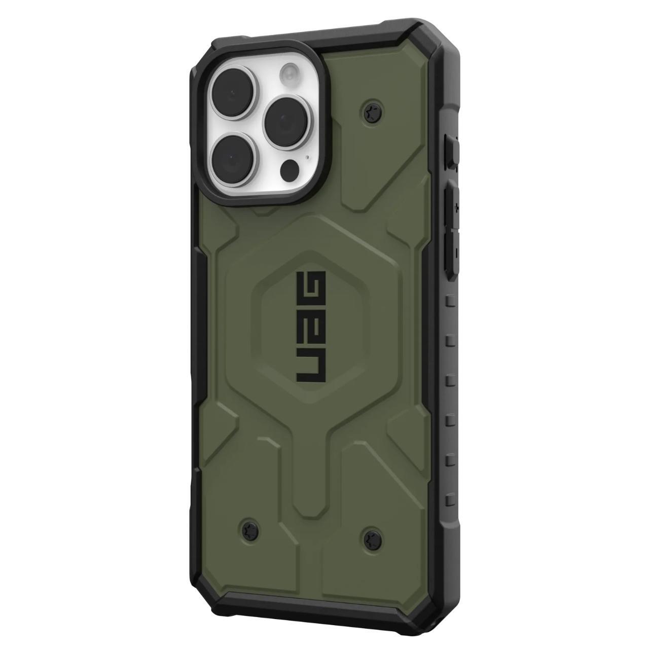 MagSafe Case for Apple iPhone 16 Pro Max, Urban Armor Gear, Pathfinder, Green