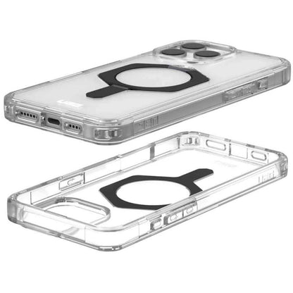 MagSafe Case for Apple iPhone 16 Pro Max, Urban Armor Gear, Plyo XTE, Transparent Black