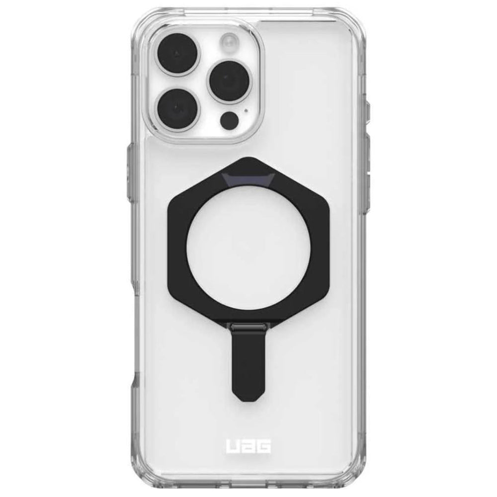 MagSafe Case for Apple iPhone 16 Pro Max, Urban Armor Gear, Plyo XTE, Transparent Black