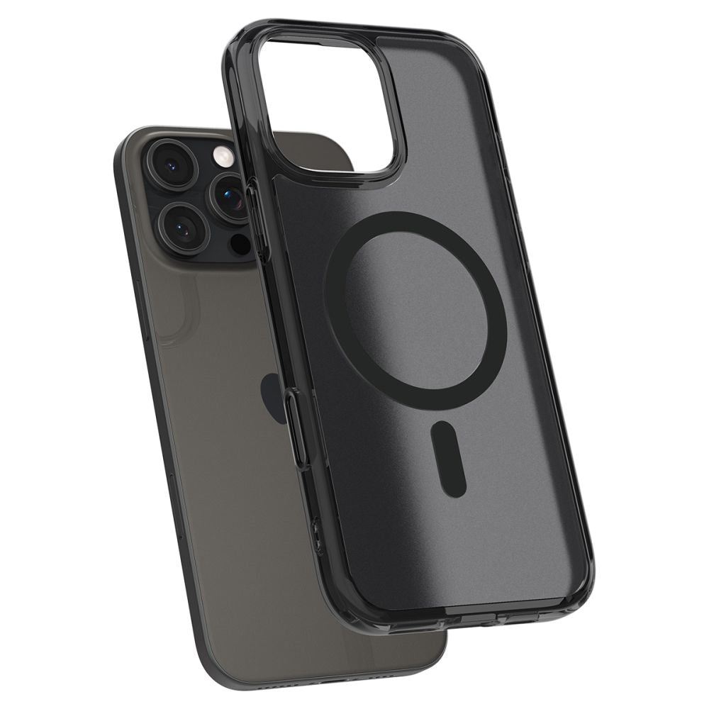 MagSafe Case for Apple iPhone 16 Pro, Spigen, Ultra Hybrid T, Satin Black ACS08514
