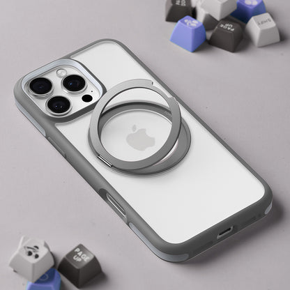 MagSafe Case for Apple iPhone 16 Pro, Torras, Ostand R Fusion, Black
