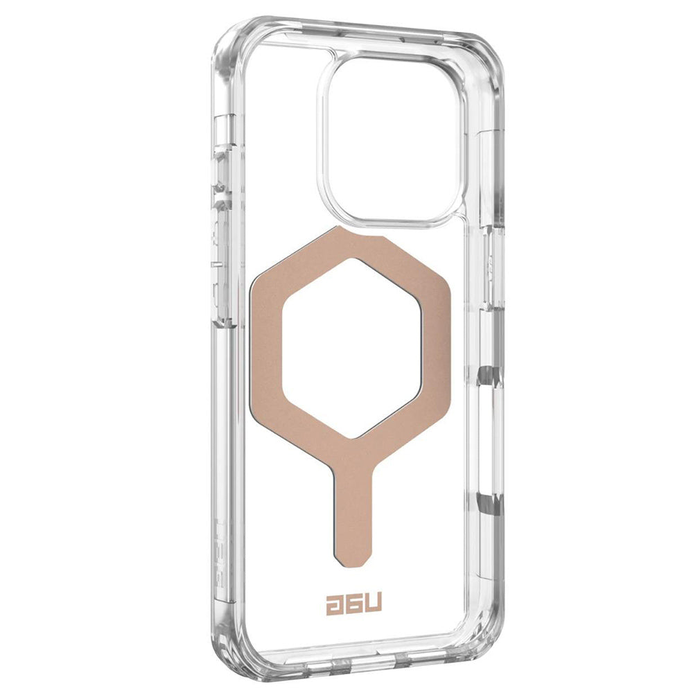 MagSafe Case for Apple iPhone 16 Pro, Urban Armor Gear, Plyo, Rose Gold