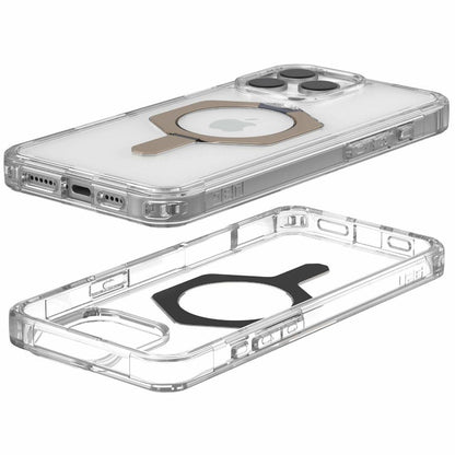 MagSafe Case for Apple iPhone 16 Pro, Urban Armor Gear, Plyo XTE, Transparent Bronze