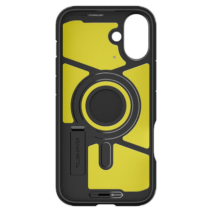MagSafe Case for Apple iPhone 16, Spigen, Tough Armor, Black ACS08216