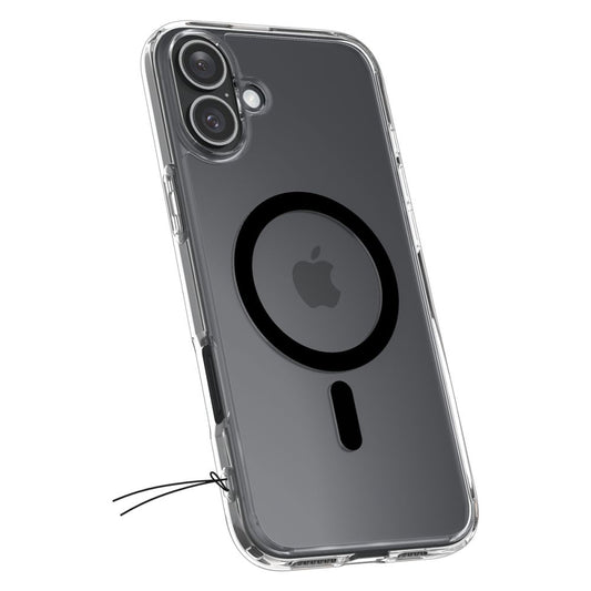 MagSafe Case for Apple iPhone 16, Spigen, Ultra Hybrid, Black ACS08206