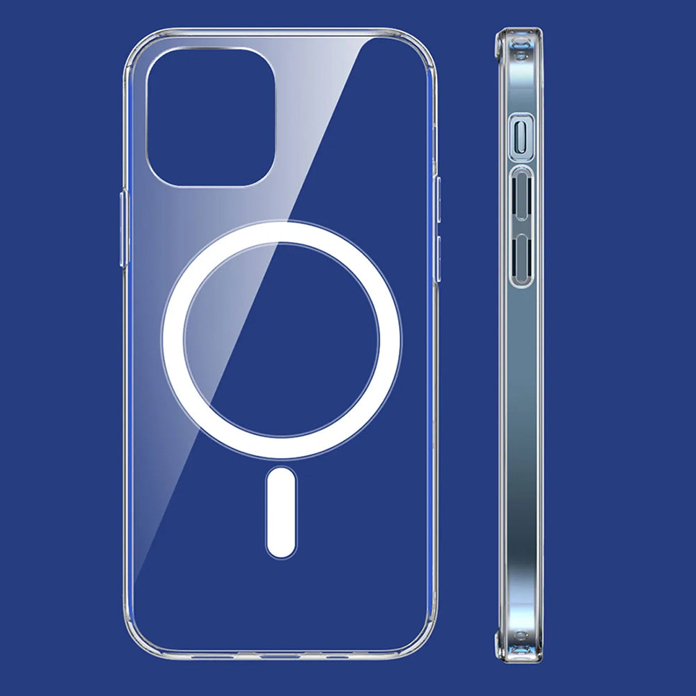 MagSafe Case for Apple iPhone 17e / 16e, Techsuit, Pro, Transparent