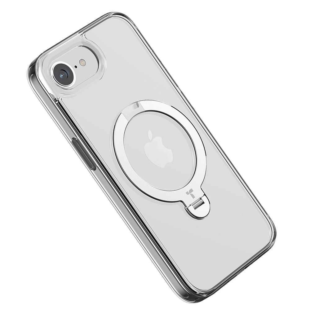 MagSafe Case for Apple iPhone 17e / 16e, Torras, Ostand Spin, Transparent