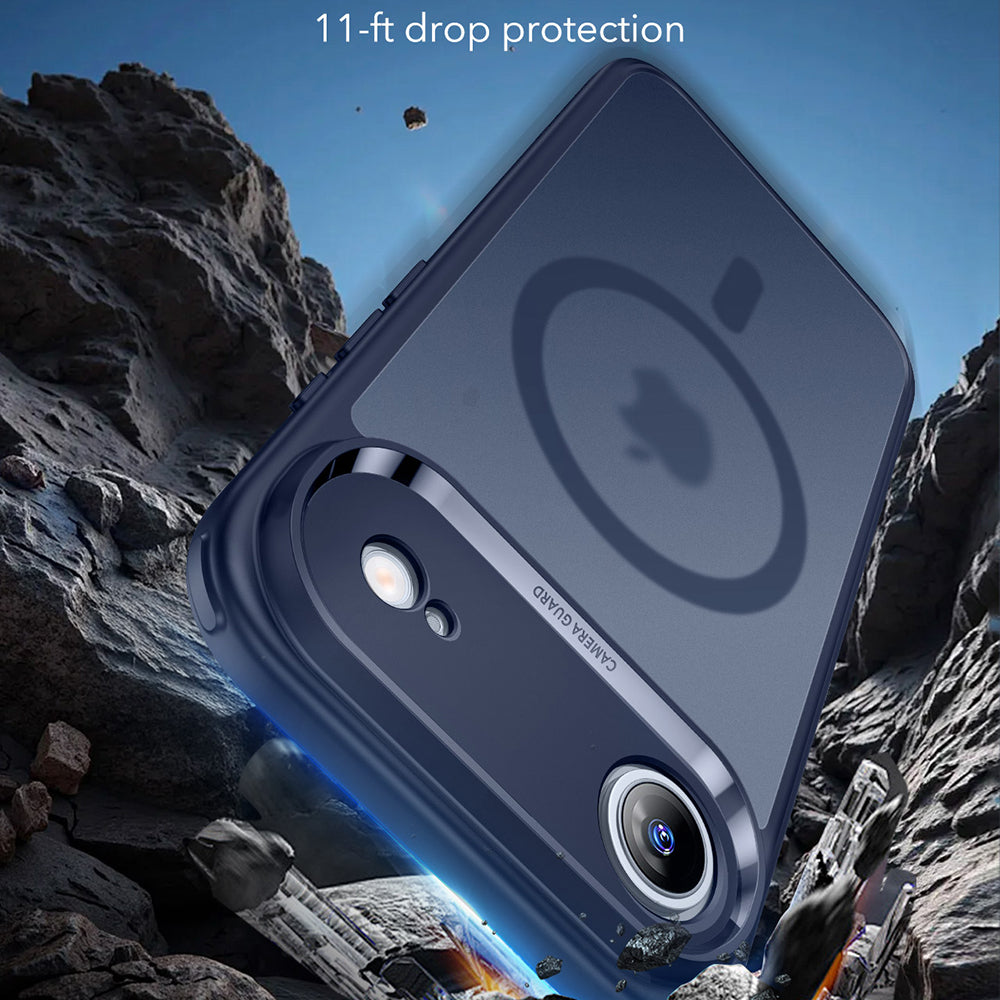 MagSafe Case for Apple iPhone 17 Air, ESR, Classic Hybrid, Satin Blue