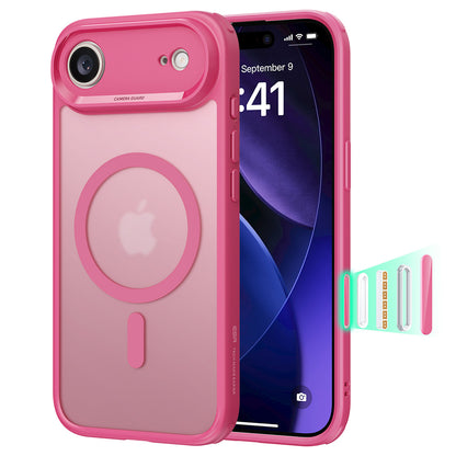 MagSafe Case for Apple iPhone 17 Air, ESR, Classic Hybrid, Satin Pink