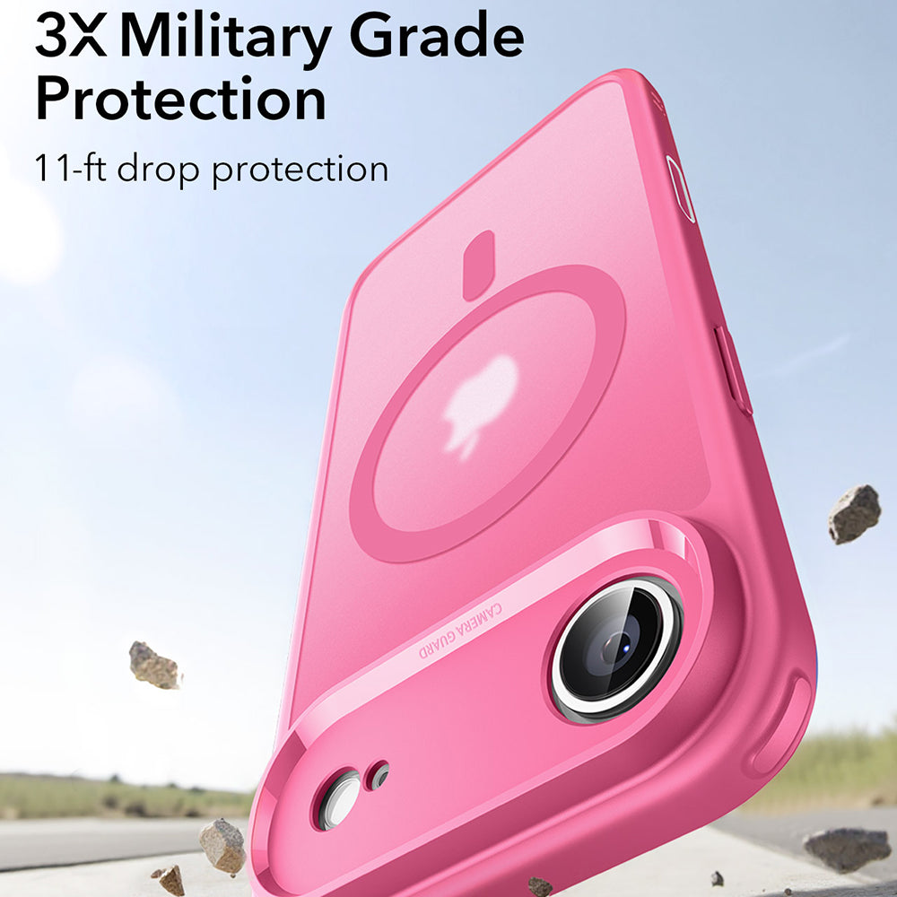 MagSafe Case for Apple iPhone 17 Air, ESR, Classic Hybrid, Satin Pink