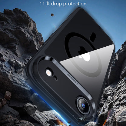 MagSafe Case for Apple iPhone 17 Air, ESR, Classic Hybrid, Transparent Black