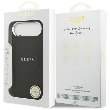 MagSafe Case for Apple iPhone 17 Air, Guess, Classic Logo, Black