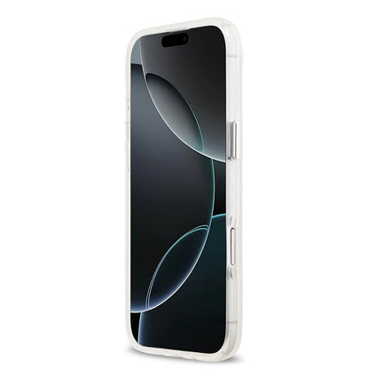 MagSafe Case for Apple iPhone 17 Air, Guess, IML Gradient Triangle Logo, Transparent