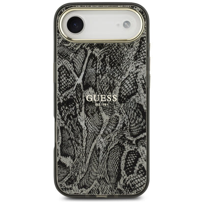 MagSafe Case for Apple iPhone 17 Air, Guess, Python Pattern, Black