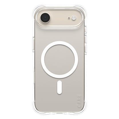 MagSafe Case for Apple iPhone 17 Air, PanzerGlass, Fashionable Care, White Transparent