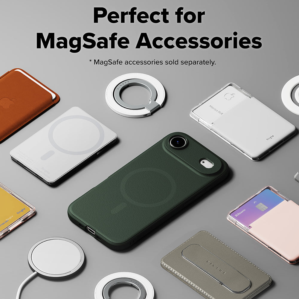 MagSafe Case for Apple iPhone 17 Air, Ringke, Onyx, Dark Green