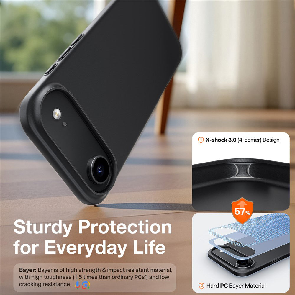 MagSafe Case for Apple iPhone 17 Air, Torras, SlimFit, Black