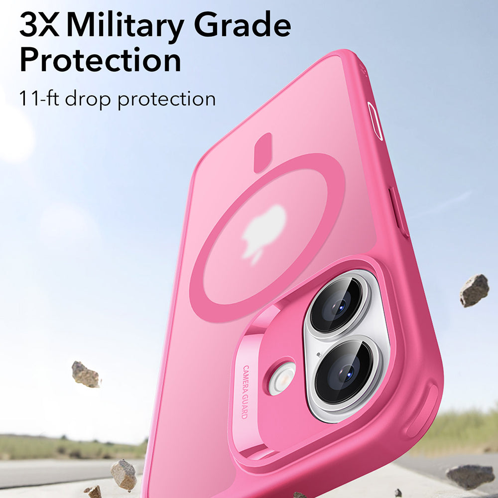 MagSafe Case for Apple iPhone 17, ESR, Classic Hybrid, Satin Pink