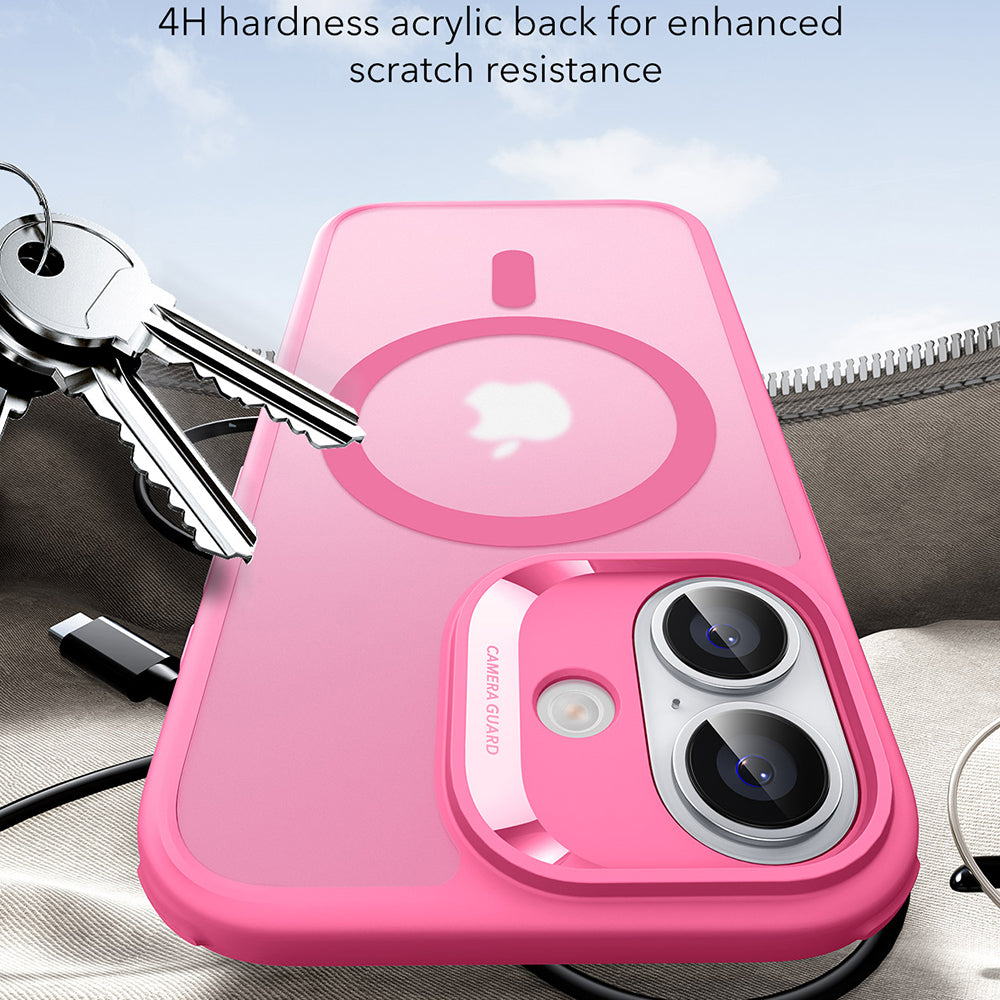 MagSafe Case for Apple iPhone 17, ESR, Classic Hybrid, Satin Pink