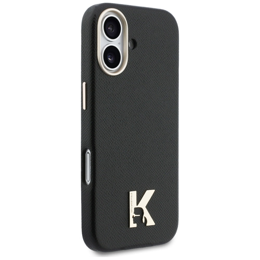 MagSafe Case for Apple iPhone 17, Karl Lagerfeld, Karl Head Logo, Black