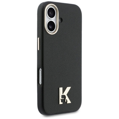 MagSafe Case for Apple iPhone 17, Karl Lagerfeld, Karl Head Logo, Black