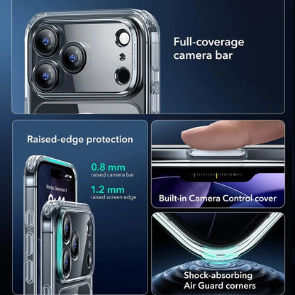 MagSafe Case for Apple iPhone 17 Pro, ESR, Classic Hybrid, Transparent