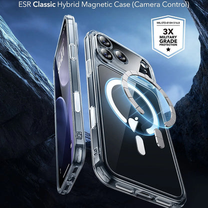 MagSafe Case for Apple iPhone 17 Pro, ESR, Classic Hybrid, Transparent