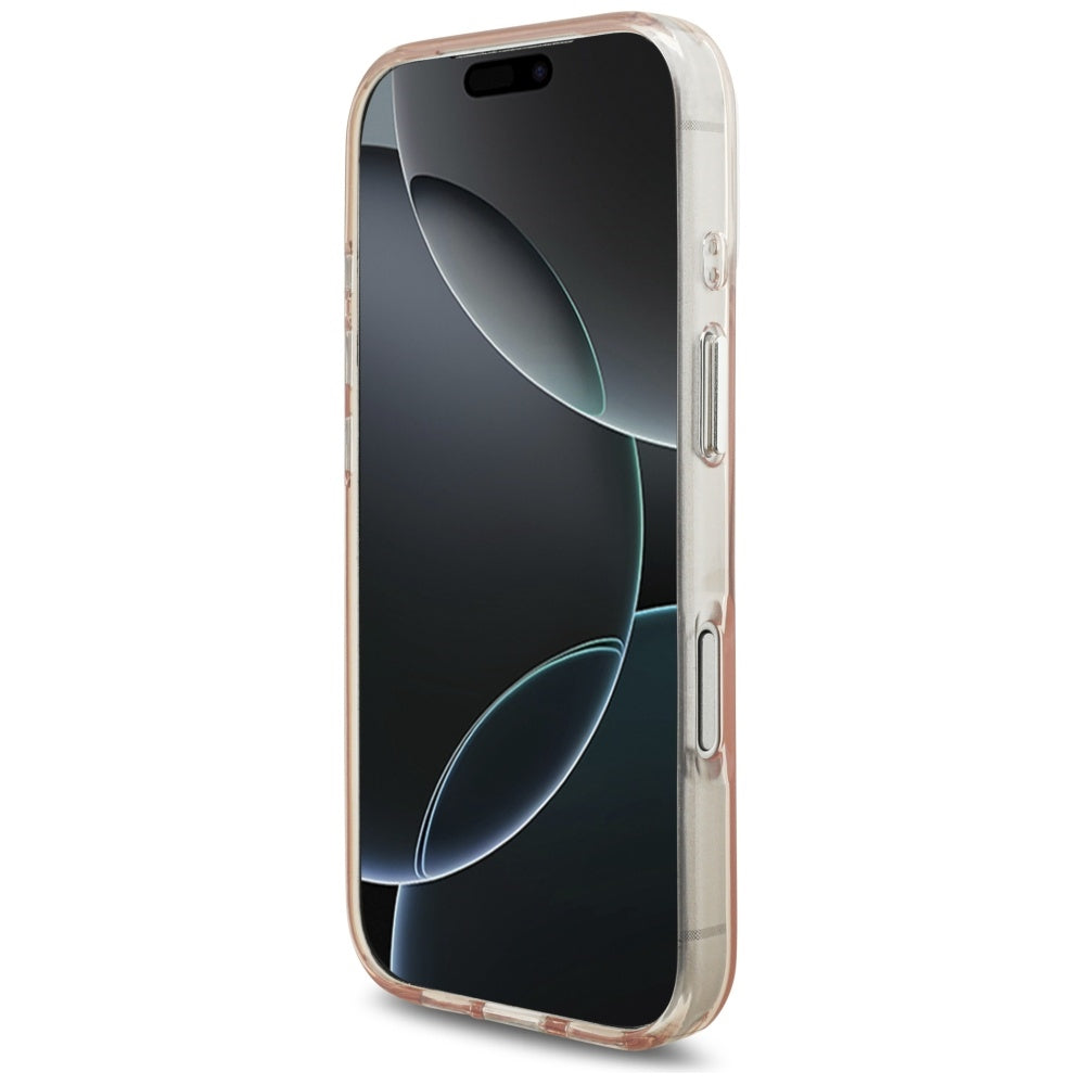 MagSafe Case for Apple iPhone 17 Pro, Karl Lagerfeld, IML Logo RSG, Pink