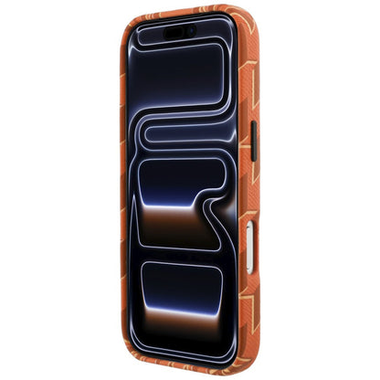 MagSafe Case for Apple iPhone 17 Pro Max, Karl Lagerfeld, KL Monogram Logo, Orange