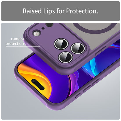 MagSafe Case for Apple iPhone 17 Pro Max, Techsuit, HaloFrost II, Purple