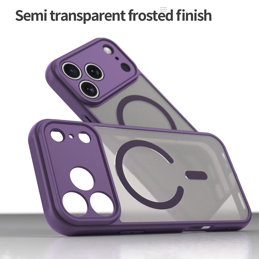 MagSafe Case for Apple iPhone 17 Pro Max, Techsuit, HaloFrost II, Purple